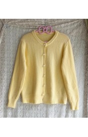 Miss Point Sunflower Gardening Cardigan(Reservation/2 Colours/Full Payment Without Shipping)